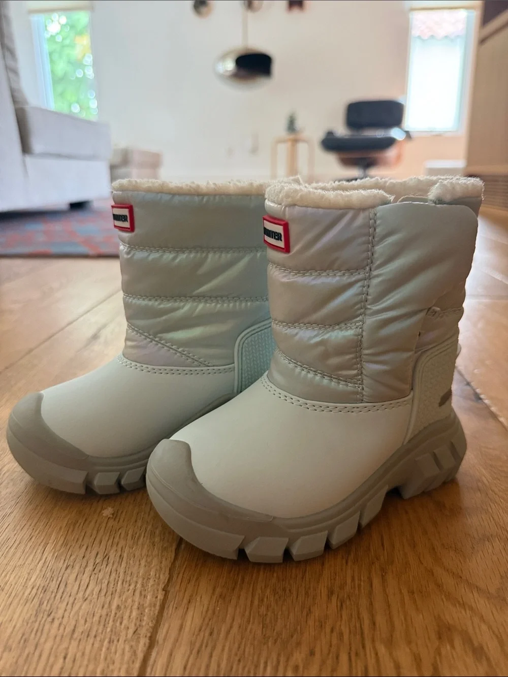 Hunter Kids Insulated Shimmer Snow Boots sz 7